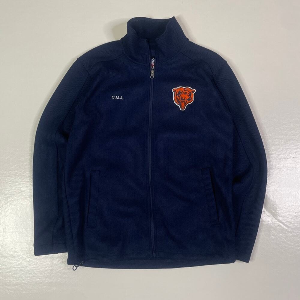 Chicago Bears NFL Team Apparel Full Zip Jacket Men's M